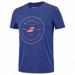 Babolat Exercise Graphic Tee Estate Blue